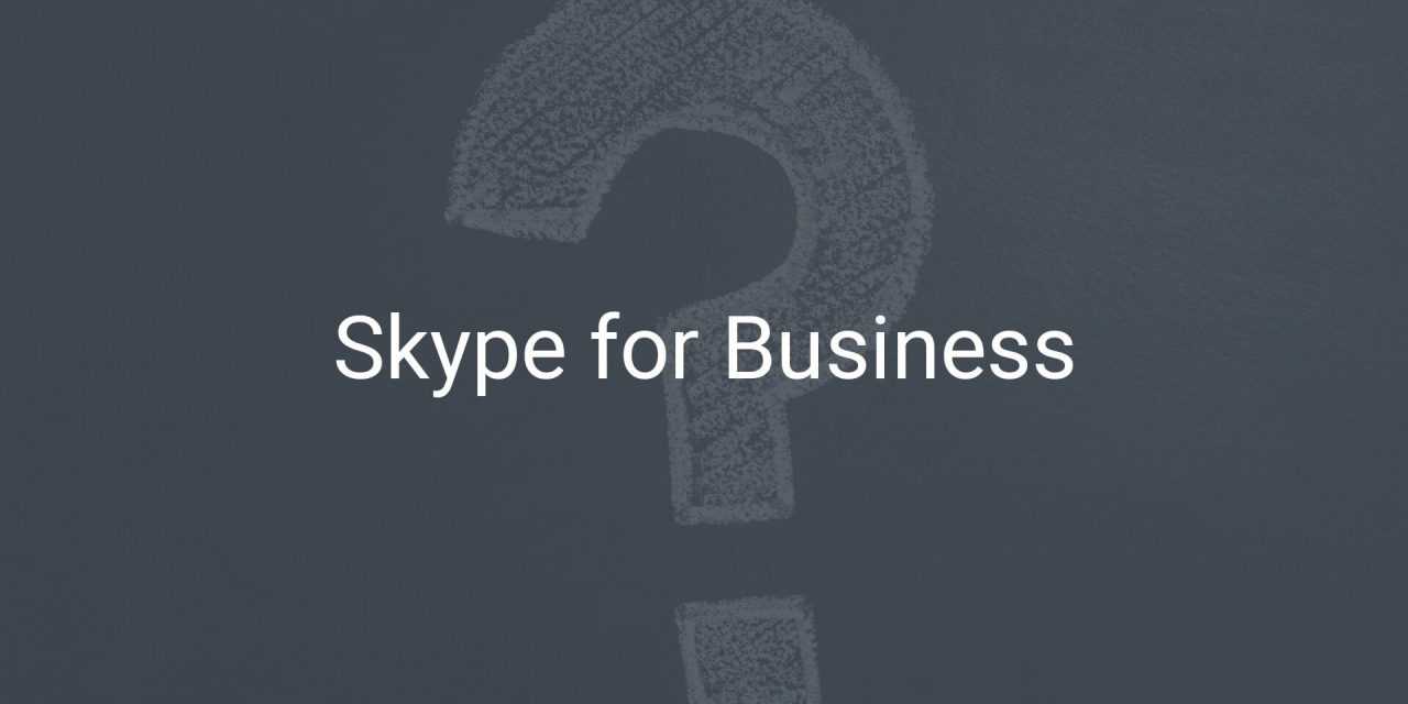 10 Tipps für Skype for Business