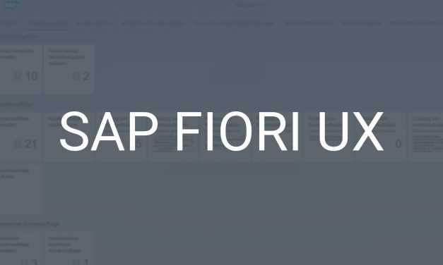 SAP Fiori UX – SAP neu erleben