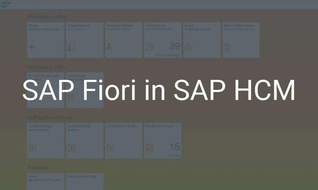 Vorteile von SAP Fiori im SAP HCM