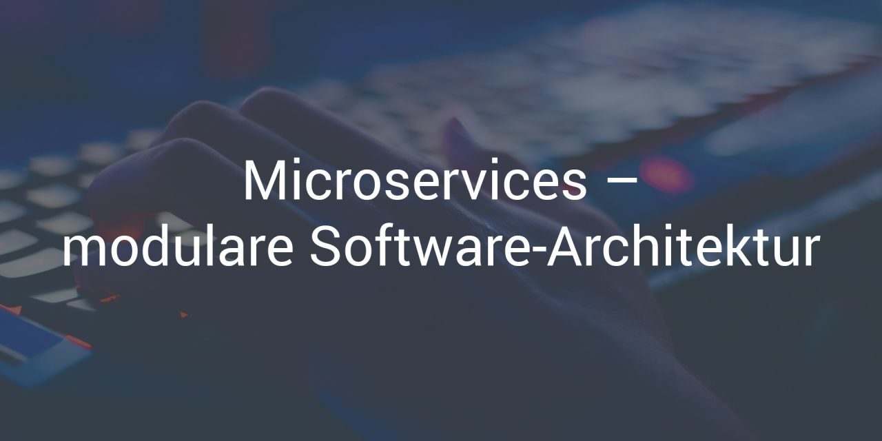 Lohnt sich die modulare Software-Architektur mit Microservices?