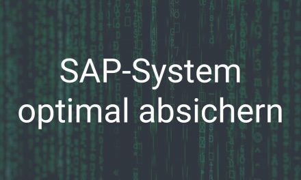 SAP-System optimal absichern und Angriffe vermeiden
