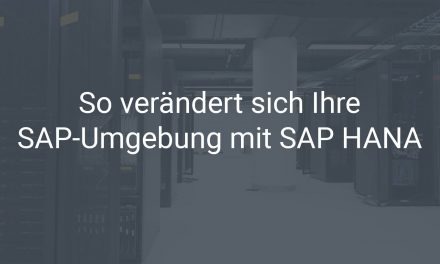 SAP HANA und Sybase – so verändert sich Ihre SAP-Systemlandschaft