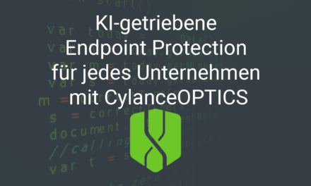 KI-getriebene Endpoint Protection für jedes Unternehmen mit CylanceOPTICS