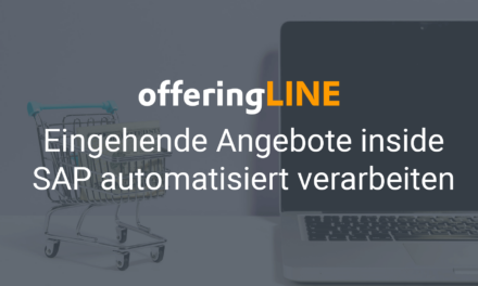 Eingehende Angebote automatisieren inside SAP mit der offeringLINE